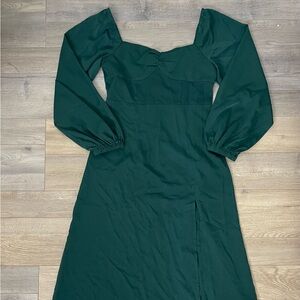 Emerald Green Long Dress